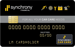 Financing Card | Johnson's Auto Care, Inc.